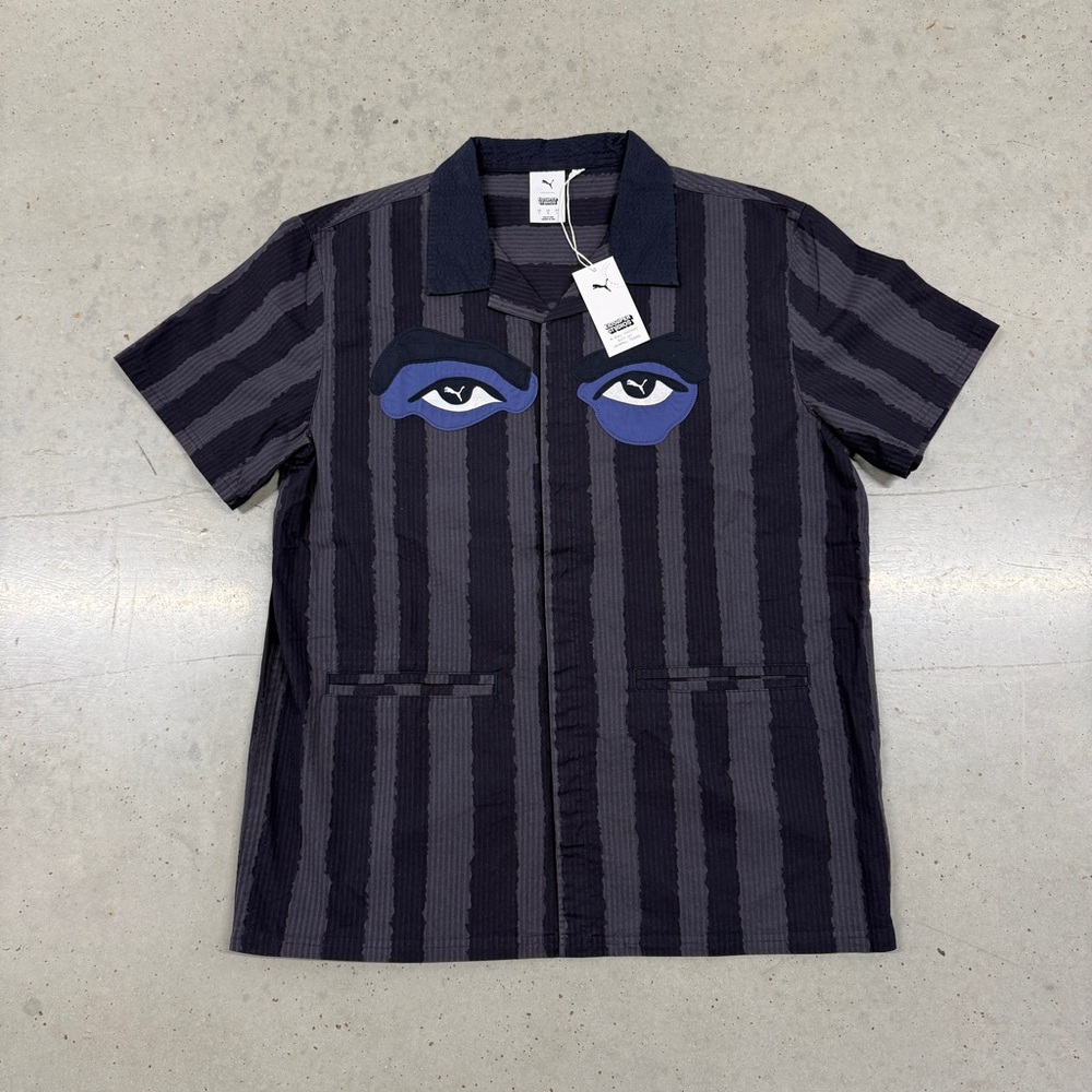 PUMA X KIDSUPER FACE SEERSUCKER SHIRT